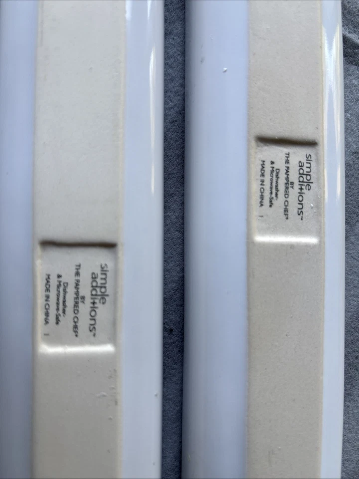 2 Pampered Chef Simple Additions Olive/Condiment Trays 13.5” Hospitality Set - Image 2 of 4