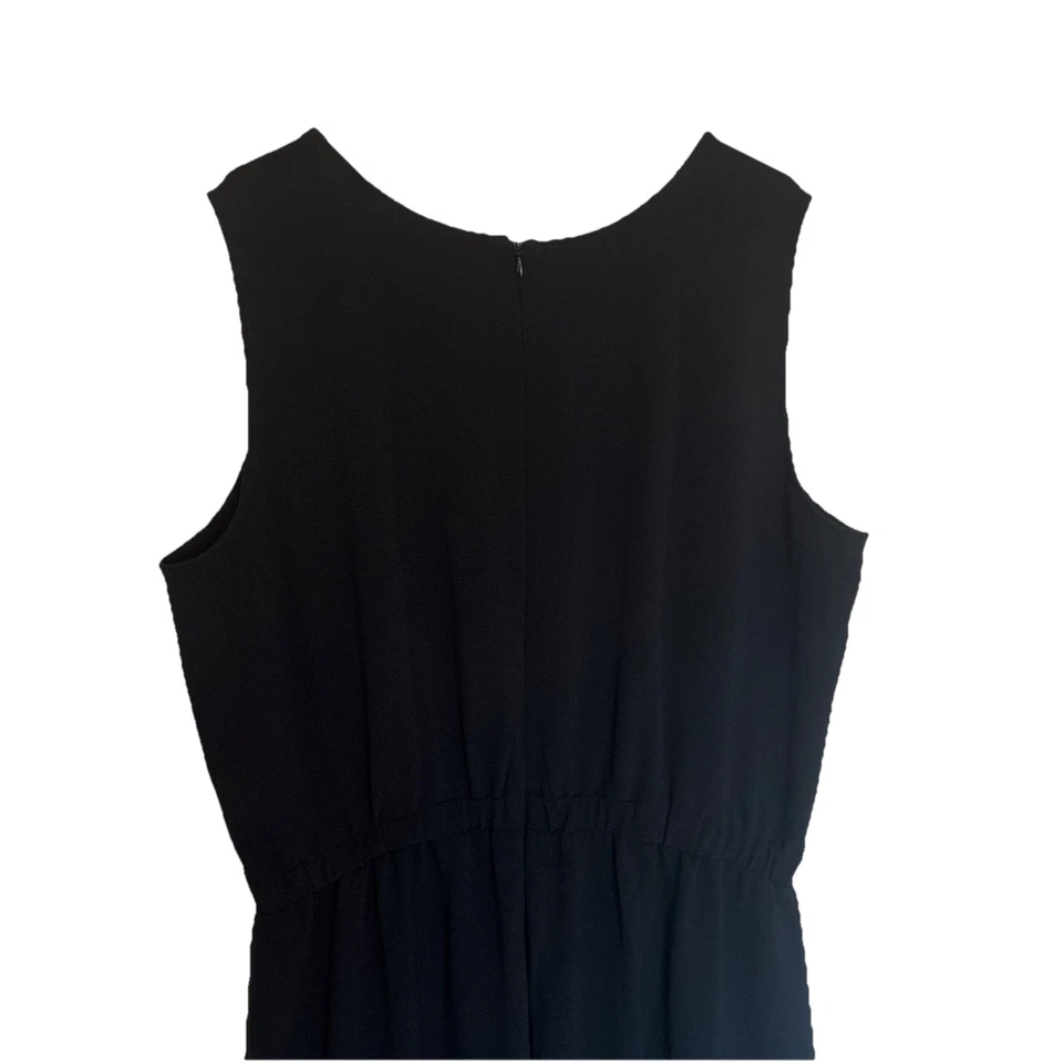 Комбинезон Ashley Stewart 18 20 черный НОВЫЙ эластичный на талии - Изображение 4 из 4