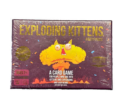 Exploding Kittens Party Pack Card Game 2-10 Players New Factory Sealed