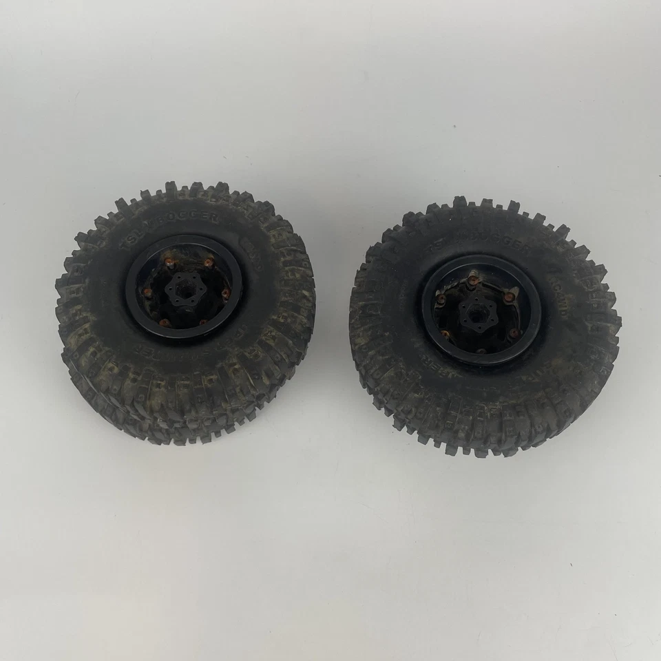 RC4WD Super Swamper TSL Bogger Tires on 1.9" Plastic Wheels - Image 2 of 3