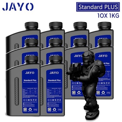 JAYO 10KG Schwarz Standard PLUS Harz UV LCD 3D-Drucker Stärkere Hohe Liquidität