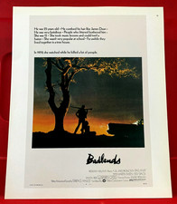 Badlands Martin Sheen/Sissy Spacek Movie/Film Poster Art PICTURE/PRINT 12"x 9.5"