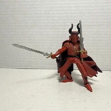 RED DEVIL, DEMON OF DARKNESS. HORSE RIDING FIGURE 3.5” 2004 PAPO. NO HORSE