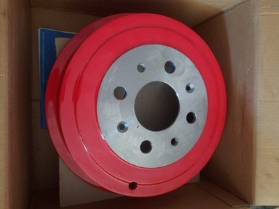 Bremstrommelkomplettsatz hinten ATE TopKit für Opel Adam, Trommel in Racing Rot 