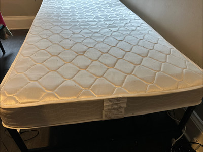 Home Life Comfort Sleep 6-Inch Mattress GreenFoam Certified - Twin, White 