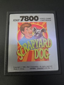 Scrapyard Dog (Atari 7800, 1990) TESTED WORKING Complete 