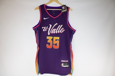 Nike NBA Suns Kevin Durant 35 El Valle City Edition Swingman Jersey Men s Large