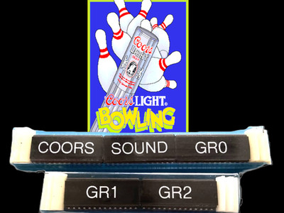 Coors Light Bowling eproms Upgrade Capcom Bowling w Coors Code
