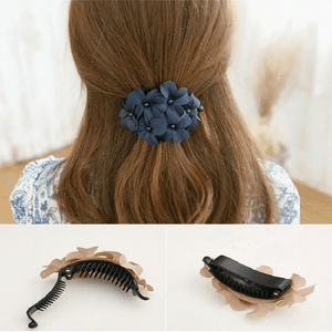 Fashion-Women-039-s-Crystal-Flower-Rhinestone-Hair-Pins-Hairpin-Clip-Barrette-Hot