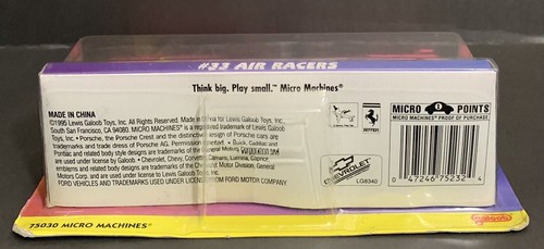 Micro Machines Air Racers #33 SE-5a Biplane GeeBee P-51 Mustang NOS Sealed - Picture 3 of 4