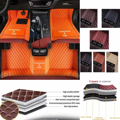 For Toyota Sequoia-Solara-Supra Car Floor Mats Custom Auto Carpets Waterproof - Imagen 16 de 40