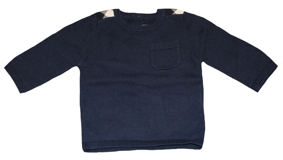 BURBERRY PULLI dunkelblau Gr. 62 4Monate