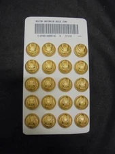 NEW Genuine Issue FRENCH Air Force Gold Guilt Buttons x 20