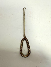 Vintage Collectible Metal Shoe Button Hook