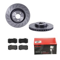 Brembo Bremsscheiben Ø344MM + BremsbelÄGe Vorne FÜR MERCEDES-BENZ E-KLASSE
