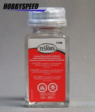 TESTORS 1156 ENAMEL PAINT THINNER BRUSH CLEANER model 1 3/4 FL OZ TES1156 NEW