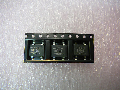 VISHAY LITEON DF10S BRIDGE RECTIFIER  1A  1000V  SMD   **NEW**  Qty.3