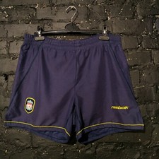 Liverpool The Reds Football Shorts Reebok Black Mens Size S 