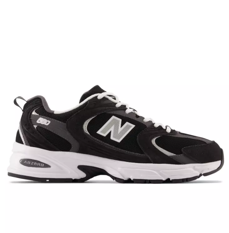 New Balance 530 Classic Black Running Shoes Sneakers MR530CC Sz 4-12