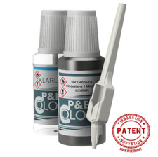 PRO-Lackstift-Set für DACIA KNA GRIS COMETE MET 2x20ml inkl. PEL