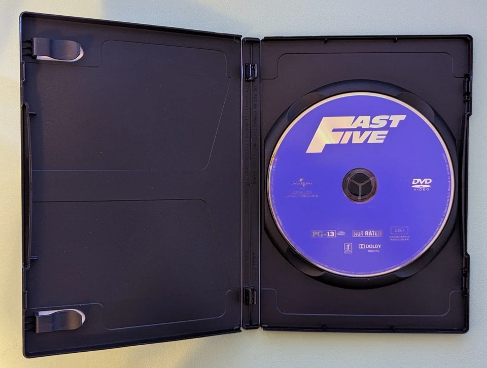 Fast Five (DVD, 2011, Extended Edition, Extended/Theatrical) Vin Diesel Paul W - Image 3 of 4