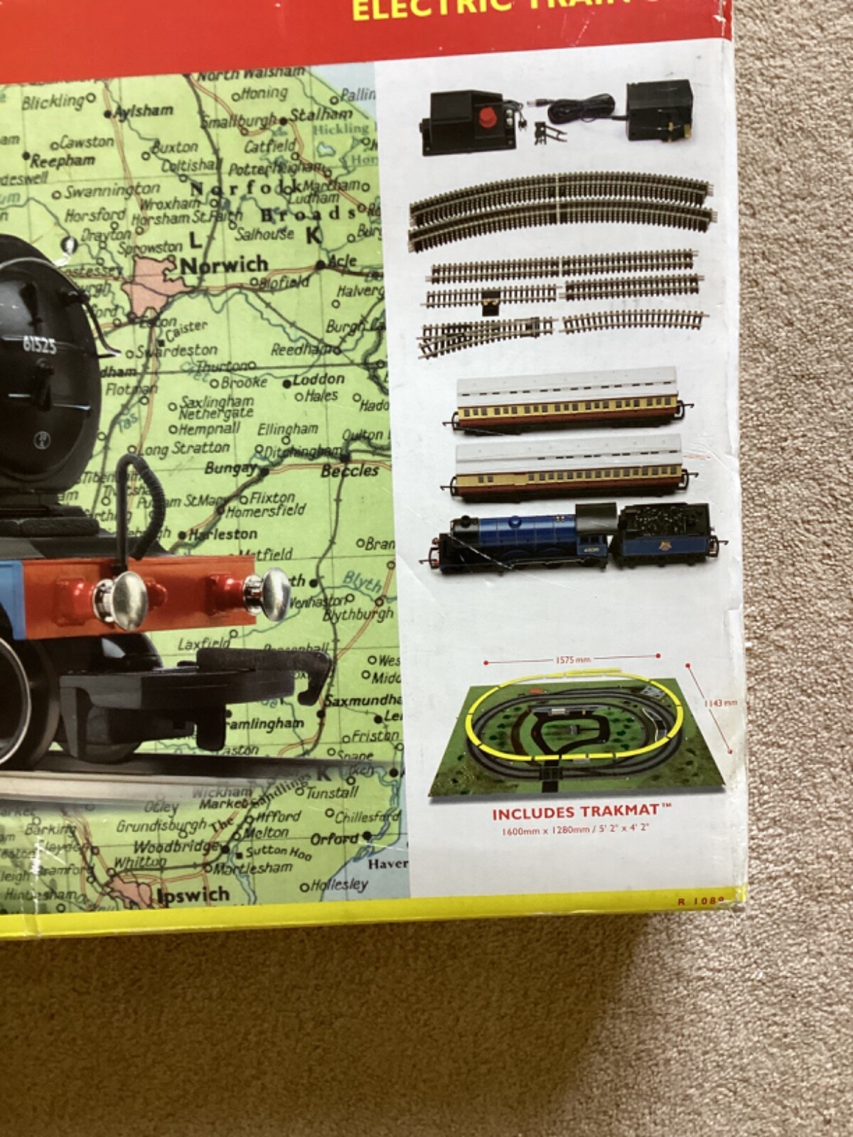 Hornby THE ANGLIAN TRAIN SETR1089NEEDS ATTENTIONNO MATUNTESTED eBay