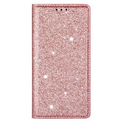 Glitzer Flip Handy Hülle Case für Samsung S25 S24 S23 Ultra S22 S21 S20 FE S10