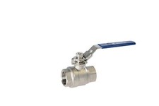 2-PC Stainless Steel 3/4'' inch Ball Valve NPT Standard for water oil gas wit...