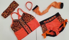 Second Skin Dance Jazz Competition Custom Sz Fits 10-12 Girls