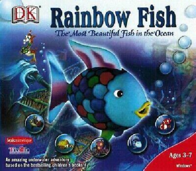 DK Rainbow Fish The Most Beautiful Fish In The Ocean Pc New XP Cd Rom Sealed