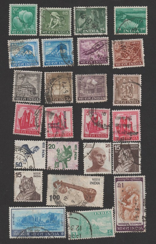 India Small Collection Older Issues Lot 23J