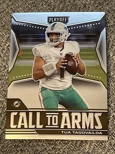 2021 Panini Playoff Football Card Tua Tagovailoa Call To Arms CA-TTA 
