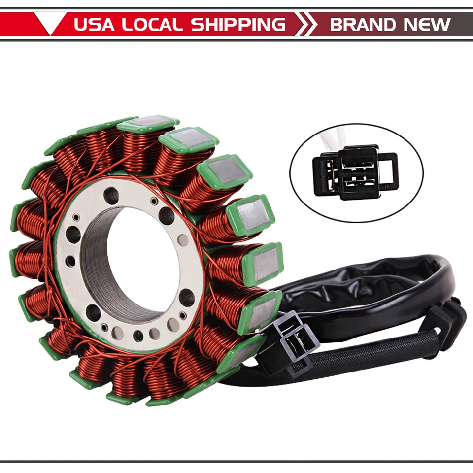 MAGNETO STATOR COIL FOR KAWASAKI NINJA 650R EX650 2006 2007 2008 2009 2010 2011 Foto 2 de 4