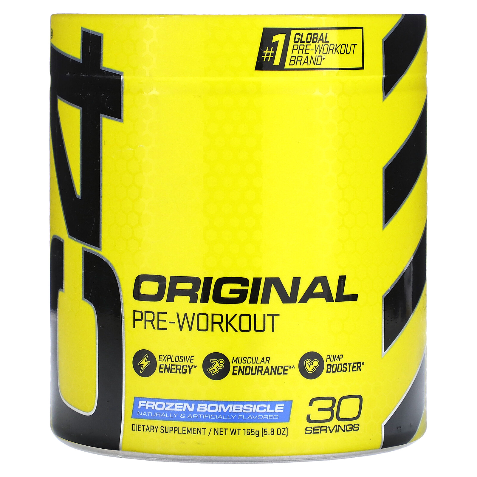 C4 Original, Pre-Workout, Frozen Bombsicle, 5,8 унций (165 г)