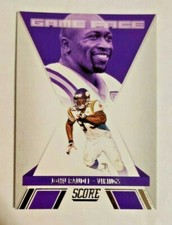 2021 Score Football Game Face Insert John Randle #GF10 Minnesota Vikings