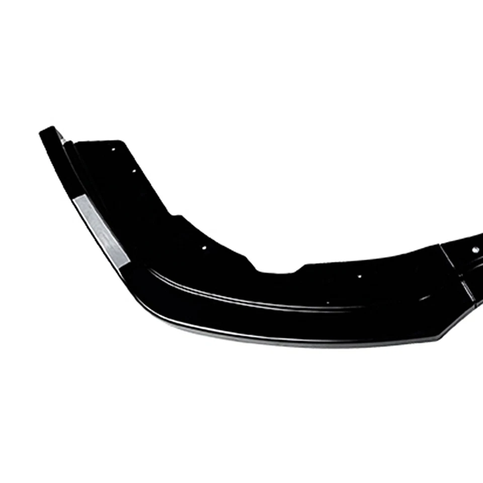 Kit de labio de alerón de parachoques delantero para Subaru Impreza WRX STI 2011-2014 negro brillante Foto 4 de 4