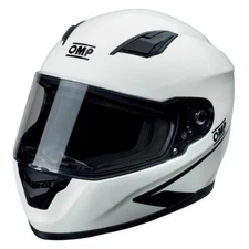 OMP Circuit Evo Track Day Helmet ECE 22.05 Approved White