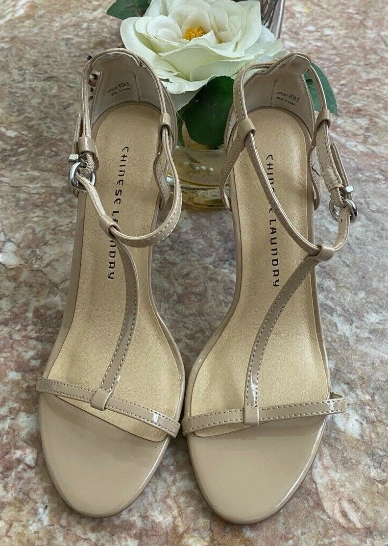 New Chinese Laundry Women's Lvyk-007 Beige Stiletto Heel