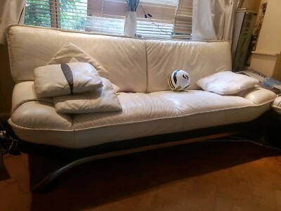 White Sofa Couch - For Sale, Moving | Sofas | Gumtree Australia Exmouth Area - Exmouth | 1264237049