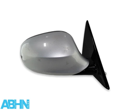 BMW 3 Series E90 E91 LCI 09-12 Right Side Power Folding Wing Mirror Silver+Gloss