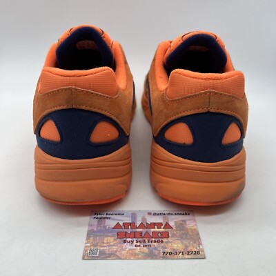 新品未使用！マイケル ジャンベ オレンジ Size 11 - adidas Yung-1 Hi-Res Orange Navy Yellow Suede
