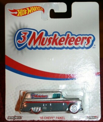 HOT WHEELS 3 MUSKETEERS 55 CHEVY PANEL 2014