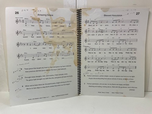 Songs of Faith Melody Edition Book Keyboard Piano Organ Sheet Music Guitar Lyric - Picture 10 of 12