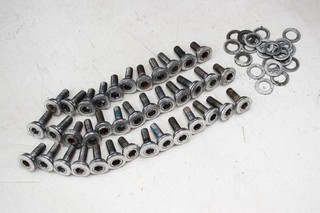 LOTE DE TRABAJO BRAZO DE MANIVELA BICICLETA CAMPAGNOLO VINTAGE PERNOS ALLEN 38 EN TOTAL
