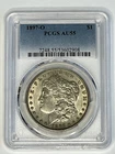 1897-O Morgan Silver Dollar $1 PCGS AU55 ~ Nice Original Coin ~ Free US Shipping