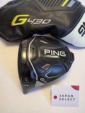 PING G430 MAX 10.5 Driver Head Only LH w/ Genuine HeadCover Used Japan