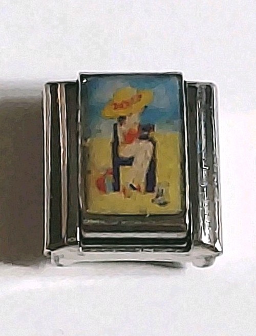 "Betty Boop At The Beach" Italian Charm New
