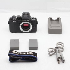 Olympus OM-D Mirrorless Camera Lens Kit Black Used Free Shipping