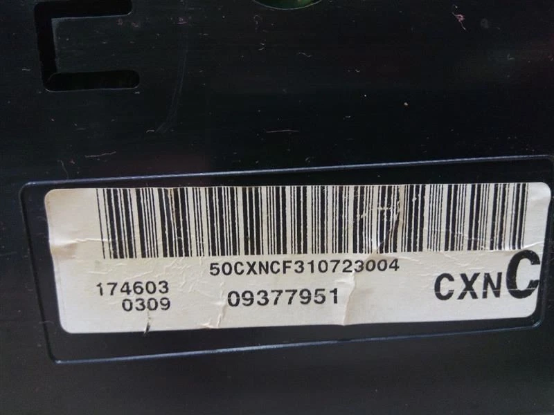 Speedometer Instrument Cluster 09377951 Fits 01-03 CHEVROLET MALIBU n25-199308 - Image 4 of 4