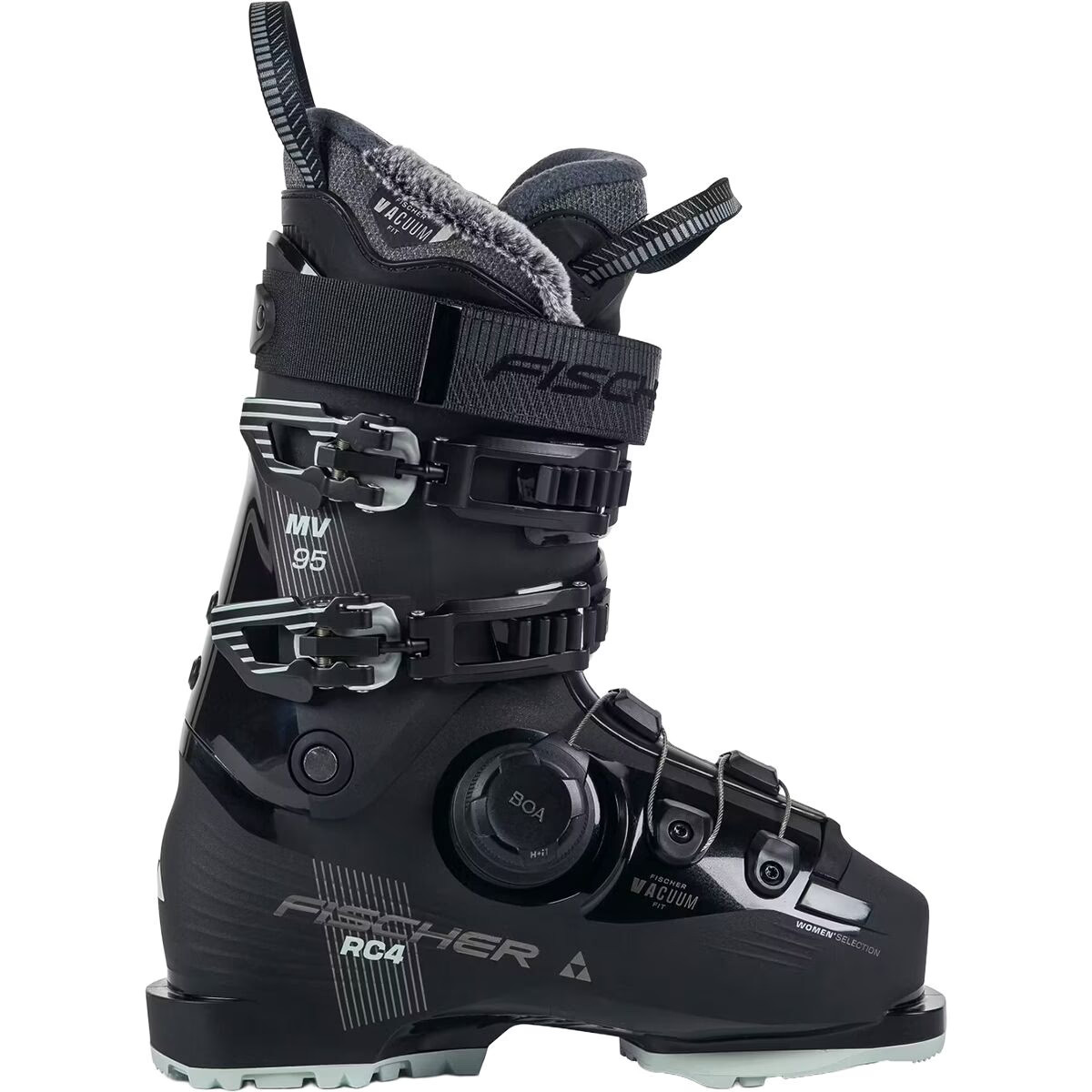 Fischer RC4 95 MV BOA VAC GW Alpine Ski Boots Womens 2025 BlackBlack 275 67690₽